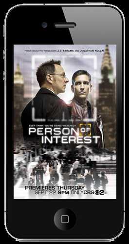 В поле зрения (Подозреваемые) / Person of Interest для iPhone, iPod, iPod Touch, iPad [mp4]