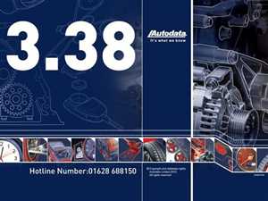 [Autodata Limited AutoData 3.38] (2011) Мультимарочная информационная база по ремонту и диагностике автомобилей [Eng]