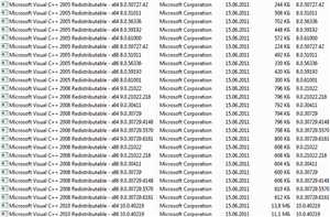 Microsoft Visual C++ 2005-2008-2010 Redistributable Package Extended x86 & x64