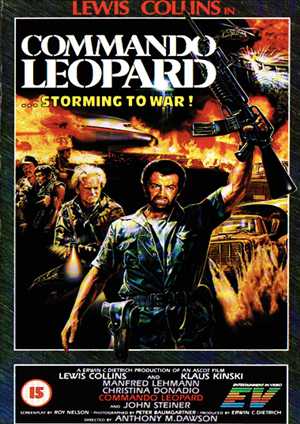 Спецкоманда «Леопард» / Kommando Leopard / Италия, ФРГ, Швейцария / 1985 / боевик, приключения / Клаус Кински / DVDRip