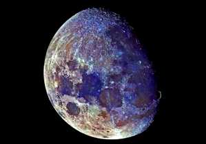 НАСА (NASA). Цвет Луны