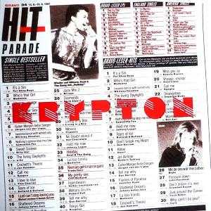 Krypton 1987 Hit Parade