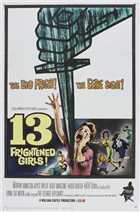 13 напуганных девочек / 13 Frightened Girls! /CША / 1963 / шпионский триллер, комедия / Уильям Касл / DVDRip